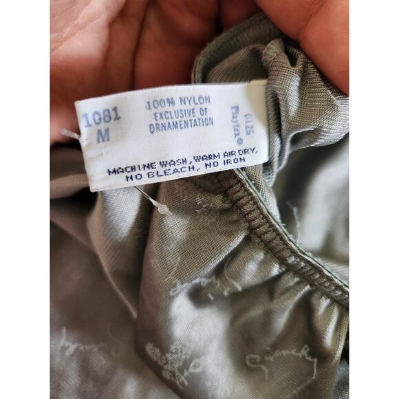 Vintage 90's Givenchy Underdressing Slip Monogram Skirt- Medium - Picture 8 of 8